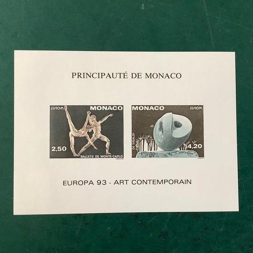 Monaco 1993 - Speciaal blok : Europa CEPT - Kunst niet, Postzegels en Munten, Postzegels | Amerika