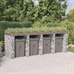 vidaXL Schanskorf voor vuilnisbak 350x91x120 cm, Verzenden, Nieuw