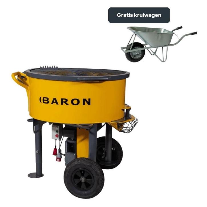 Baron dwangmenger F300 400V, Zakelijke goederen, Machines en Bouw | Overig, Ophalen of Verzenden