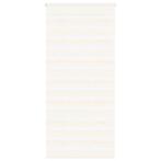 vidaXL Zebra rolgordijn 115x230 cm stofbreedte 110,9 cm, Verzenden, Nieuw, Beige