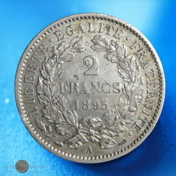 Frankrijk. 2 Francs 1895-A Cérès (Zonder Minimumprijs), Postzegels en Munten, Munten | Europa | Euromunten