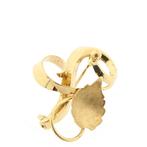 Artistieke gouden broche | Vintage (geelgoud) (geelgoud), Sieraden, Tassen en Uiterlijk, Broches, Ophalen of Verzenden, Gebruikt