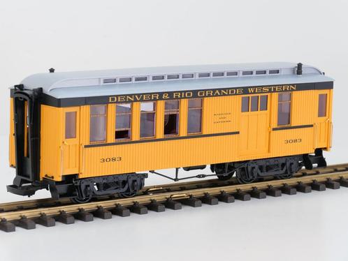LGB 3083 Baggage & Express car Denver & Rio Grande Western, Hobby en Vrije tijd, Modeltreinen | Overige schalen, Overige typen