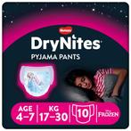 DryNites Absorberende Luierbroekjes Girl 4-7 jaar 10 stuks, Nieuw, Verzenden