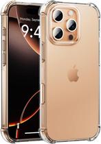 iPhone 16 Pro Max Transparant Soft TPU Air Cushion Hoesje, Telecommunicatie, Mobiele telefoons | Hoesjes en Frontjes | Apple iPhone