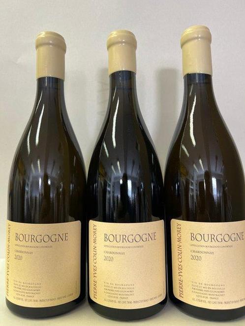 2020 Pierre-Yves Colin-Morey - Bourgogne Chardonnay - 3, Verzamelen, Wijnen