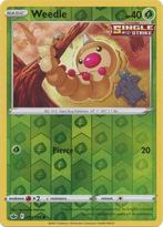 Weedle 001/198 reverse holo Chilling Reign, Hobby en Vrije tijd, Verzamelkaartspellen | Pokémon, Ophalen of Verzenden, Nieuw, Losse kaart