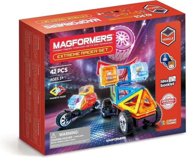 Smart Magformers Extreme racer-set | Constructiespeelgoed |, Kinderen en Baby's, Speelgoed | Educatief en Creatief