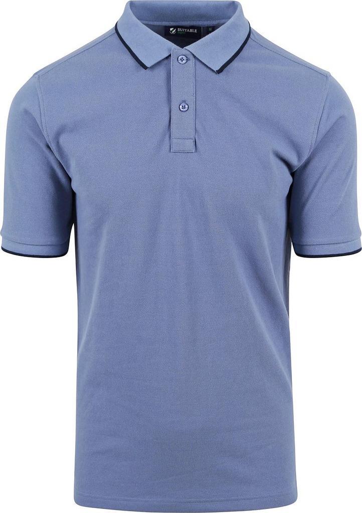 Suitable Respect Polo Tip Ferry Blauw maat 3XL Heren, Kleding | Heren, Polo's, Blauw, Nieuw, Overige maten, Verzenden