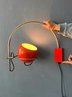 Vintage Orange GEPO Mid Century Arc Eyeball Wall Lamp, Ophalen of Verzenden, Nieuw