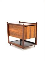 Bruksbo Norway - Rolf Hesland - Serveerwagen - Palissander, Antiek en Kunst