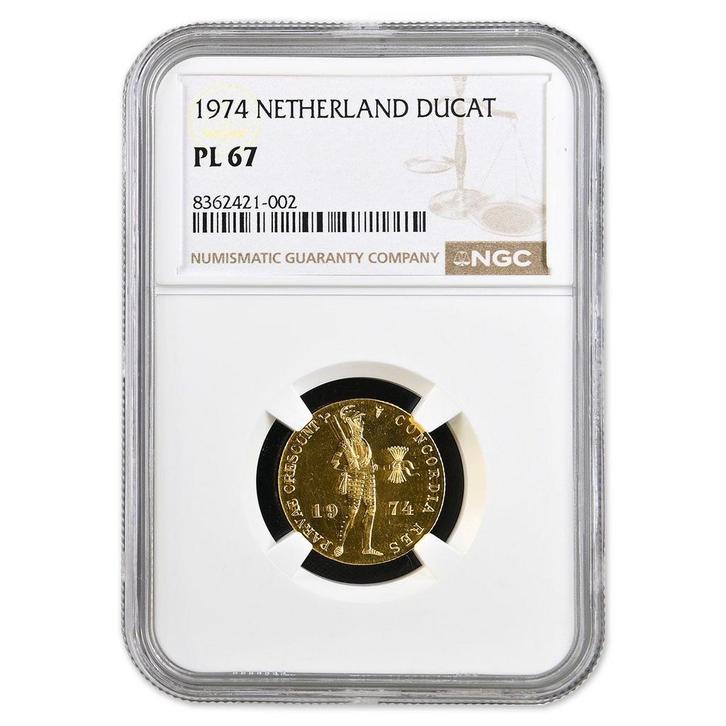 Gouden Dukaat Juliana 1974, Postzegels en Munten, Munten | Nederland, Verzenden