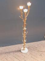Staande lamp - IJzer - Vloerlamp bloemenplant, Antiek en Kunst