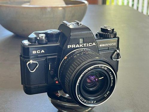 Praktica BCA electronic + Prakticar 2,8/28mm | Analoge, Audio, Tv en Foto, Fotocamera's Analoog