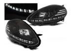 LED DRL koplampen Black geschikt voor Fiat Punto Evo, Auto-onderdelen, Verlichting, Verzenden, Nieuw, Fiat