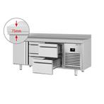 GGM Gastro | Koelwerkbank Premium PLUS - 1960x700mm - 1 deur, Verzenden, Nieuw in verpakking, RVS Meubilair