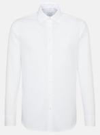 2dekans | Seidensticker Fine Structure Business Kent, Ophalen of Verzenden, Zo goed als nieuw, Wit, Seidensticker