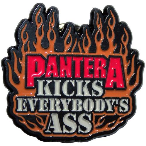 Pantera - Kicks Everybodys Ass - Pin officiële merchandise, Verzamelen, Muziek, Artiesten en Beroemdheden, Kleding, Nieuw, Ophalen of Verzenden