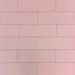 Wandtegel aria handvorm licht roze mat 10x30 wandtegel, Ophalen, Nieuw, 10 m² of meer, Wandtegels