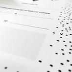 Hippe Kaartjes - Kinderakte bruiloft met klembord, Verzenden, Nieuw