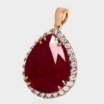 Zonder Minimumprijs - Hanger - 14 karaat Roségoud, 9,10 ct