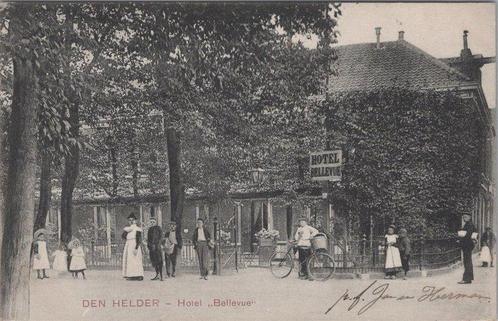 DEN HELDER - Hotel Bellevue, Verzamelen, Ansichtkaarten | Nederland, Verzenden