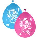 Zeemeermin Ballonnen 30cm 8st, Verzenden, Nieuw