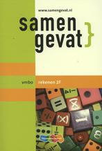 Samengevat vmbo rekenen 2F 9789006074468, Boeken, Verzenden, Zo goed als nieuw
