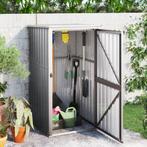 vidaXL Tuinschuur 88x89x161 cm gegalvaniseerd staal grijs, Tuin en Terras, Verzenden, Nieuw