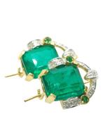 Zonder Minimumprijs - Oorbellen - 9 kt. Geel goud, Zilver, Sieraden, Tassen en Uiterlijk, Oorbellen, Nieuw