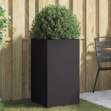 Zwarte Plantenbak 75cm - OP=OP - Tuin decoratie! beschikbaar voor biedingen