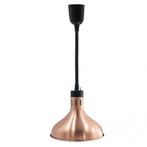 GGM Gastro | Warmtelamp - 275 Watt - Ø 290 mm - Roségoud |, Verzenden, Nieuw in verpakking, Overige typen