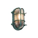 Buiten wandlamp groen ovaal IP44 - Noutica, Nieuw, Minder dan 50 watt