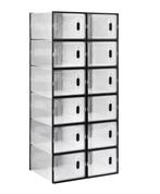 Stapelbare Transparante Schoenenboxen – Set met Magneetsluit, Verzenden, Nieuw