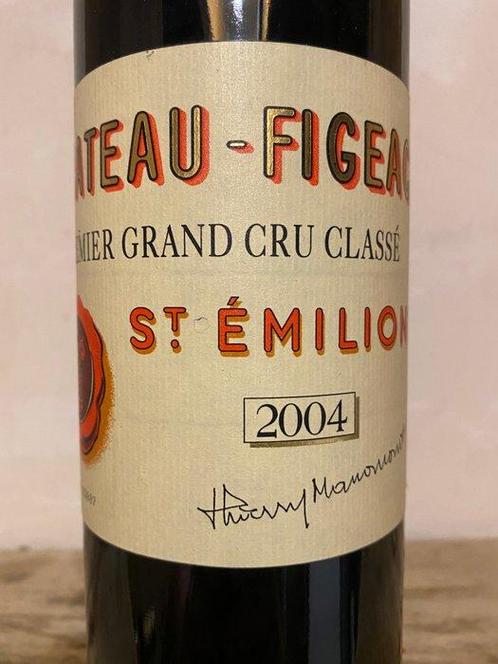 2004 Château Figeac - Famille Manoncourt - Saint-Émilion 1er, Verzamelen, Wijnen