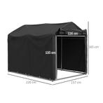 Garage Tent, Waterdicht Garage Tent Met Deur, UV-bestendig 2, Verzenden, Nieuw