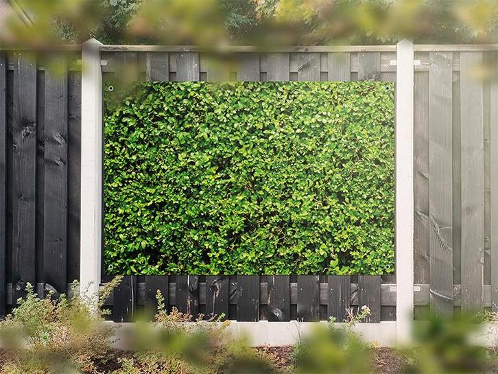 NR 1304: Tuinposter Hedera 120x180cm, Tuin en Terras, Tuinwanddecoratie, Nieuw