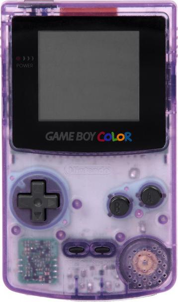 GameBoy Color - Transparant Paars (Gameboy Color) beschikbaar voor biedingen