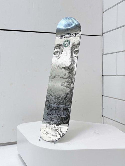 Suketchi - 100 Dollar Skateboard Deck (No Reserve), Antiek en Kunst, Kunst | Schilderijen | Modern