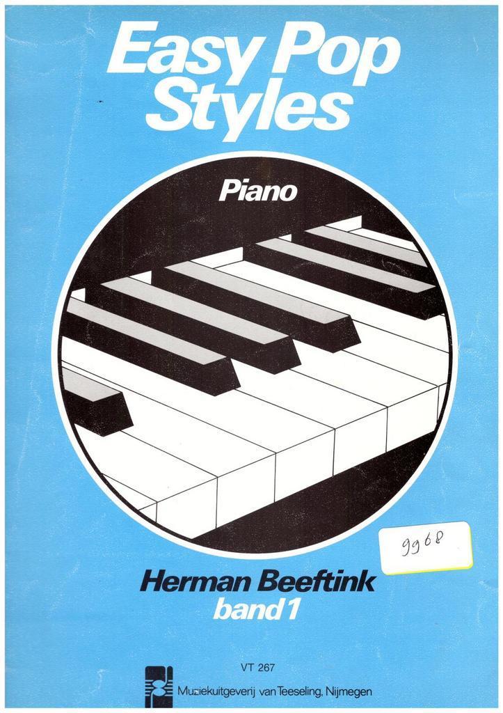 Easy Pops styles for piano - Beeftink [322], Muziek en Instrumenten, Bladmuziek, Piano, Thema, Gebruikt, Populair, Ophalen of Verzenden