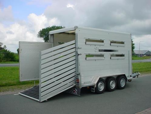 Titan T3585-3 EL vee trailer FULL options BOVAG beurt, Auto diversen, Aanhangers en Bagagewagens, Gebruikt, Ophalen