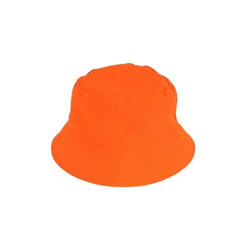 Bucket hat oranje, Hobby en Vrije tijd, Feestartikelen, Feestartikel, Nieuw, Verzenden