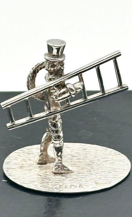 No reserve-Zeer gedetailleerd handgemaakt zilveren, Antiek en Kunst, Antiek | Goud en Zilver