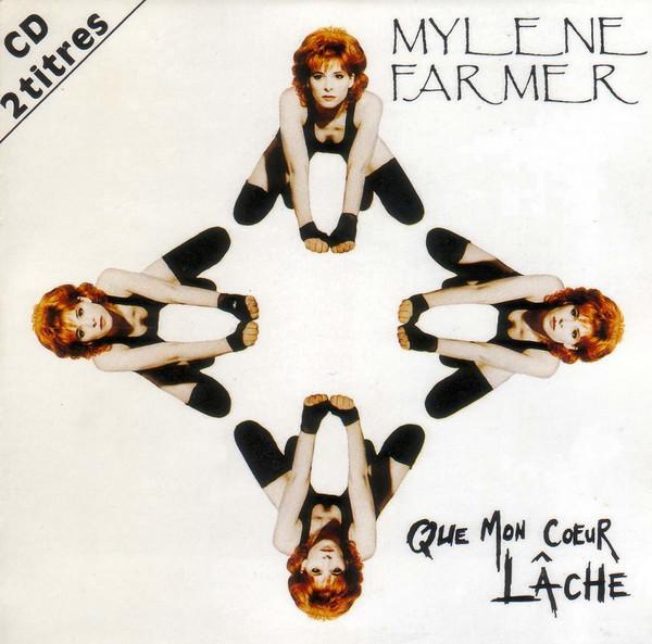 cd single card - Mylene Farmer - Que Mon Coeur LÃ¢che, Cd's en Dvd's, Cd Singles, Zo goed als nieuw, Verzenden