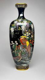 Vaas - Emaille, Koper, Zilver - Japan - Meiji periode