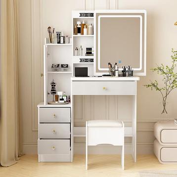 Nieuw-Makeuptafel-135x89x40cm beschikbaar voor biedingen