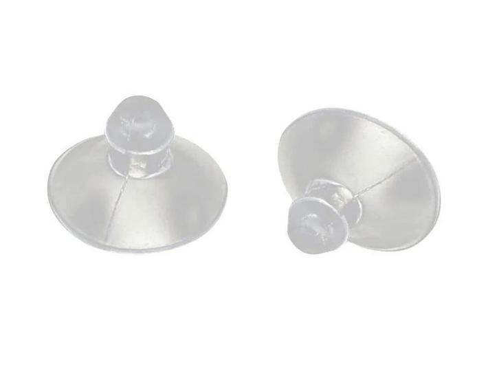 Zuignap met glasbuffer - 25 x 7,5 x 12mm - Transparant, Doe-het-zelf en Verbouw, Overige Doe-het-zelf en Verbouw, Nieuw, Ophalen of Verzenden