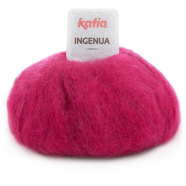 Katia Ingenua - 45 fuchsia - Mohair Garen, Hobby en Vrije tijd, Breien en Haken, Ophalen of Verzenden