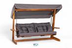 Vadi Concept-Luna 2600A Schommelbank (iroko hout), Tuin en Terras, Ophalen of Verzenden, Nieuw, Hout, Schommelbank