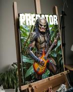 Jacob Hitt - Canvas ready-to-hang - Predator with Guitar -, Verzamelen, Film en Tv, Nieuw